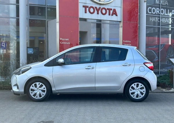 Toyota Yaris cena 57900 przebieg: 90895, rok produkcji 2020 z Poznań małe 191